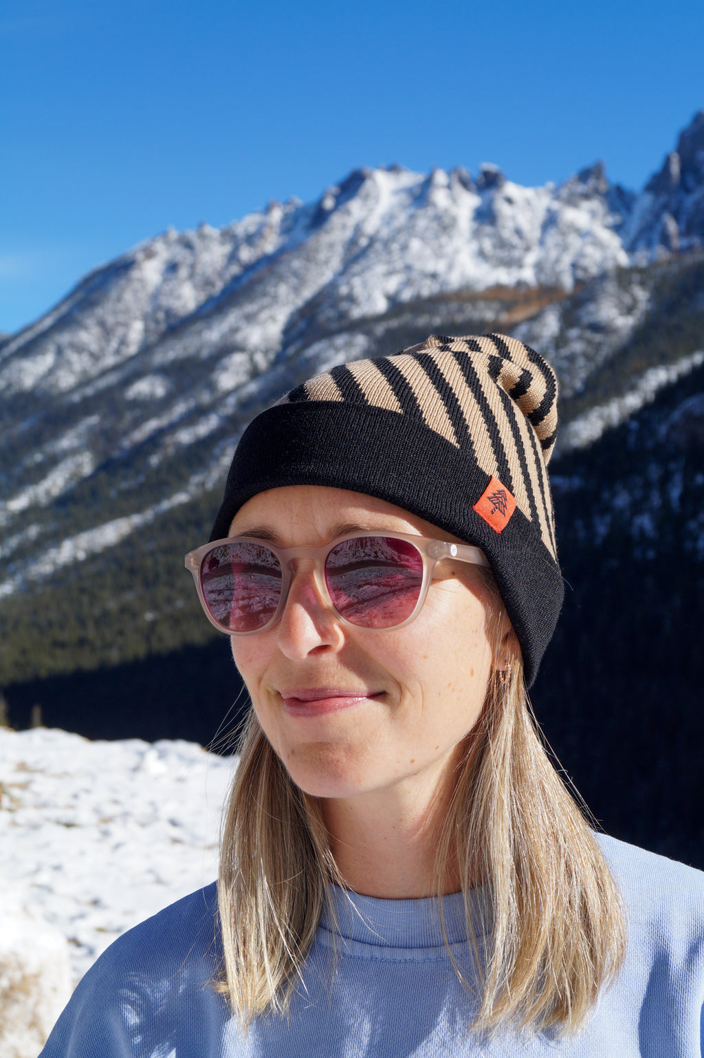 Merino Wool Trail Beanie - Mushroom Hunt