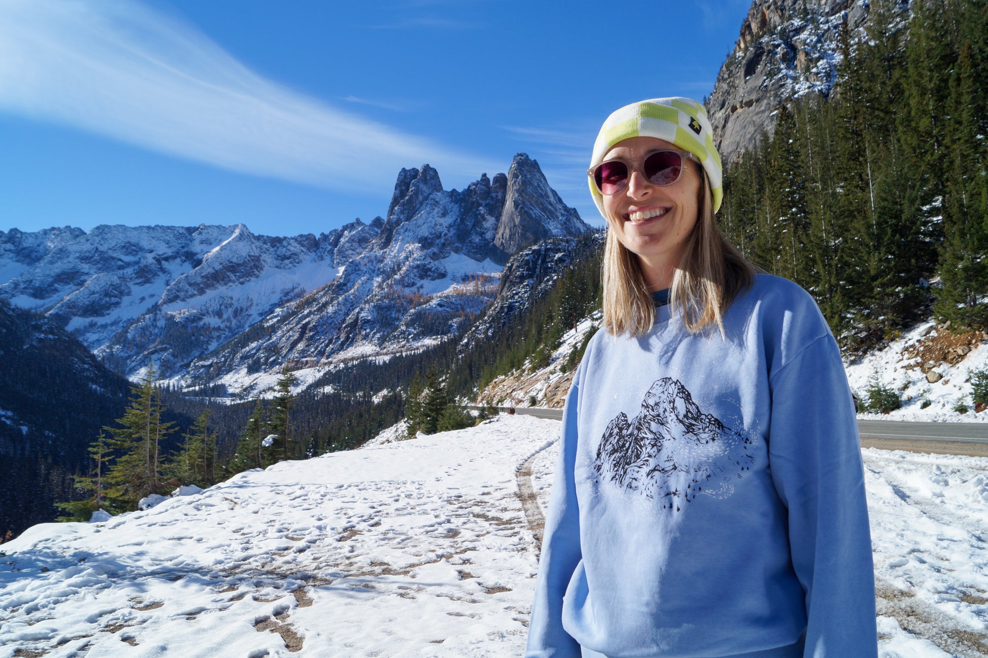 Merino Wool Trail Beanie - Lichen Glow