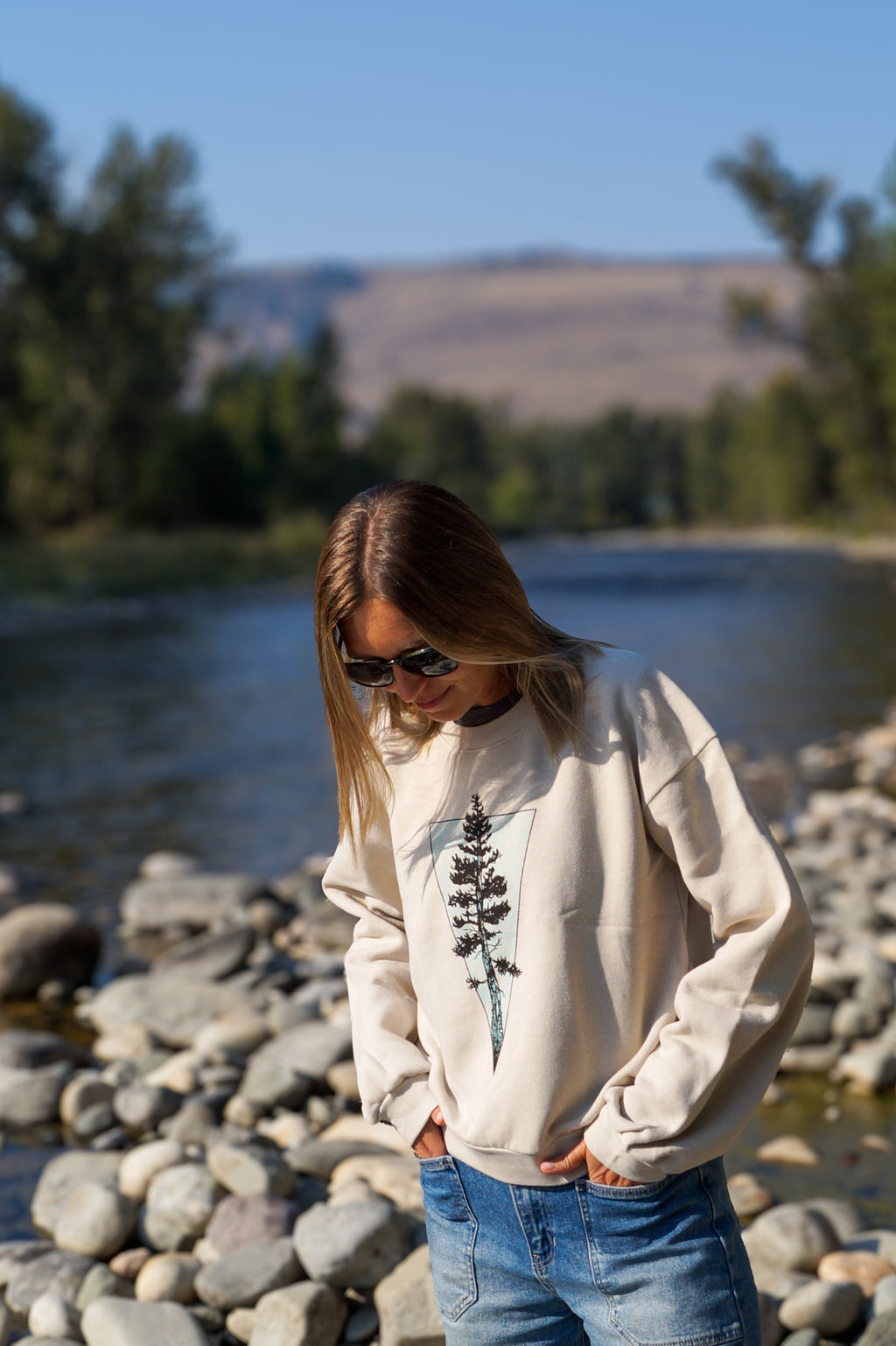 Ponderosa Topo - Women's Pullover Crew