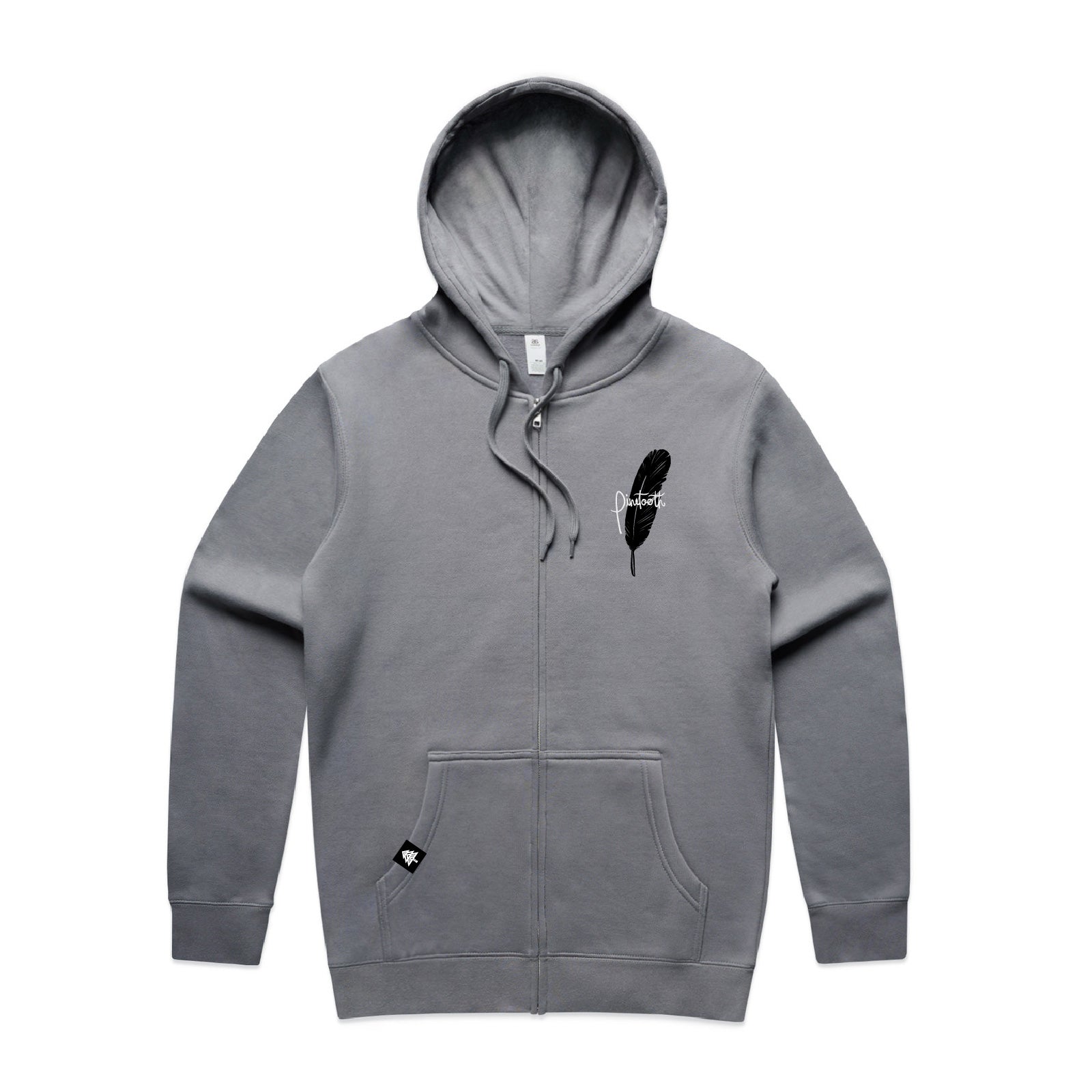 Raven - Stencil Zip Hoodie