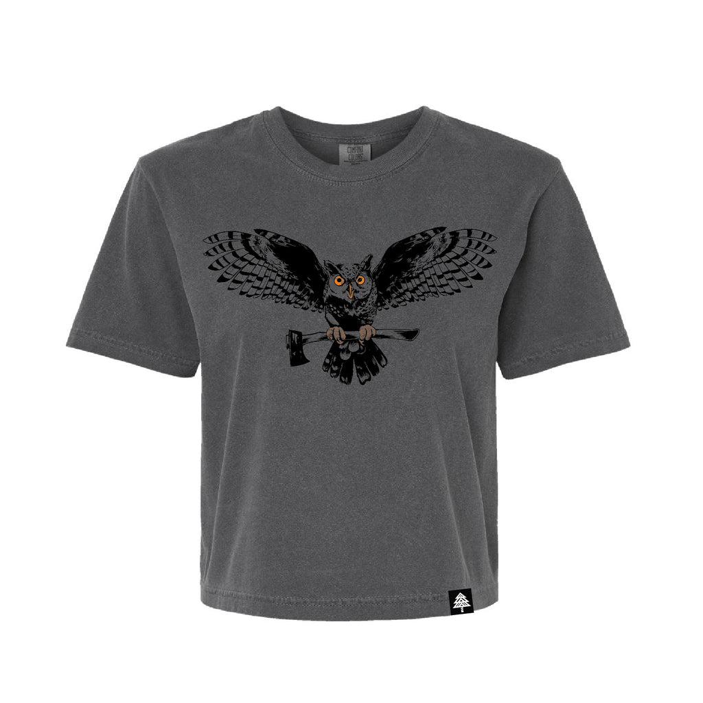 Great Horned Omen - Women's Boxy Tee