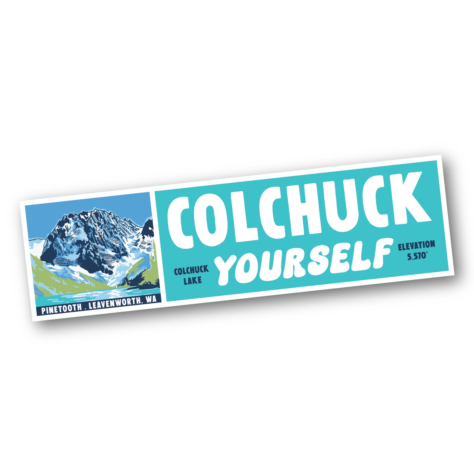 Colchuck Yourself - Sticker