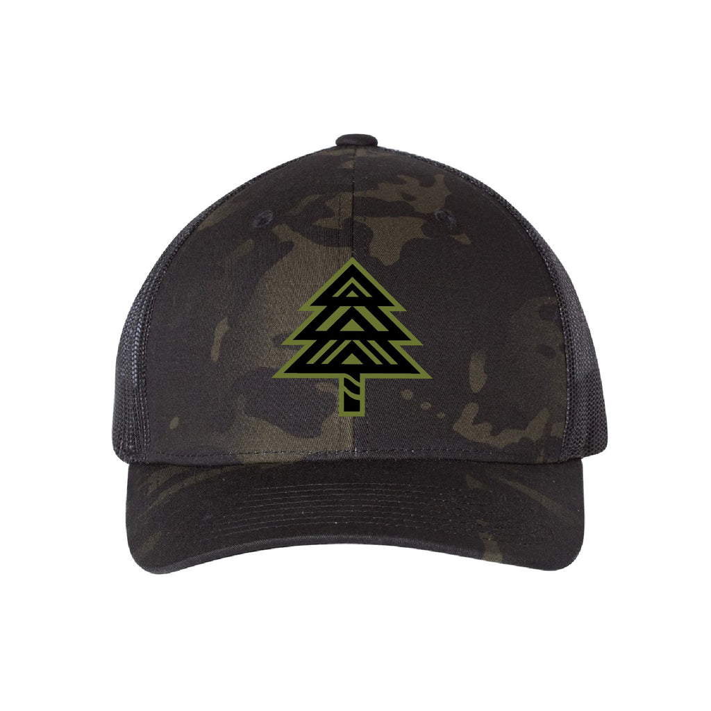 Tree Icon - Multicam Trucker