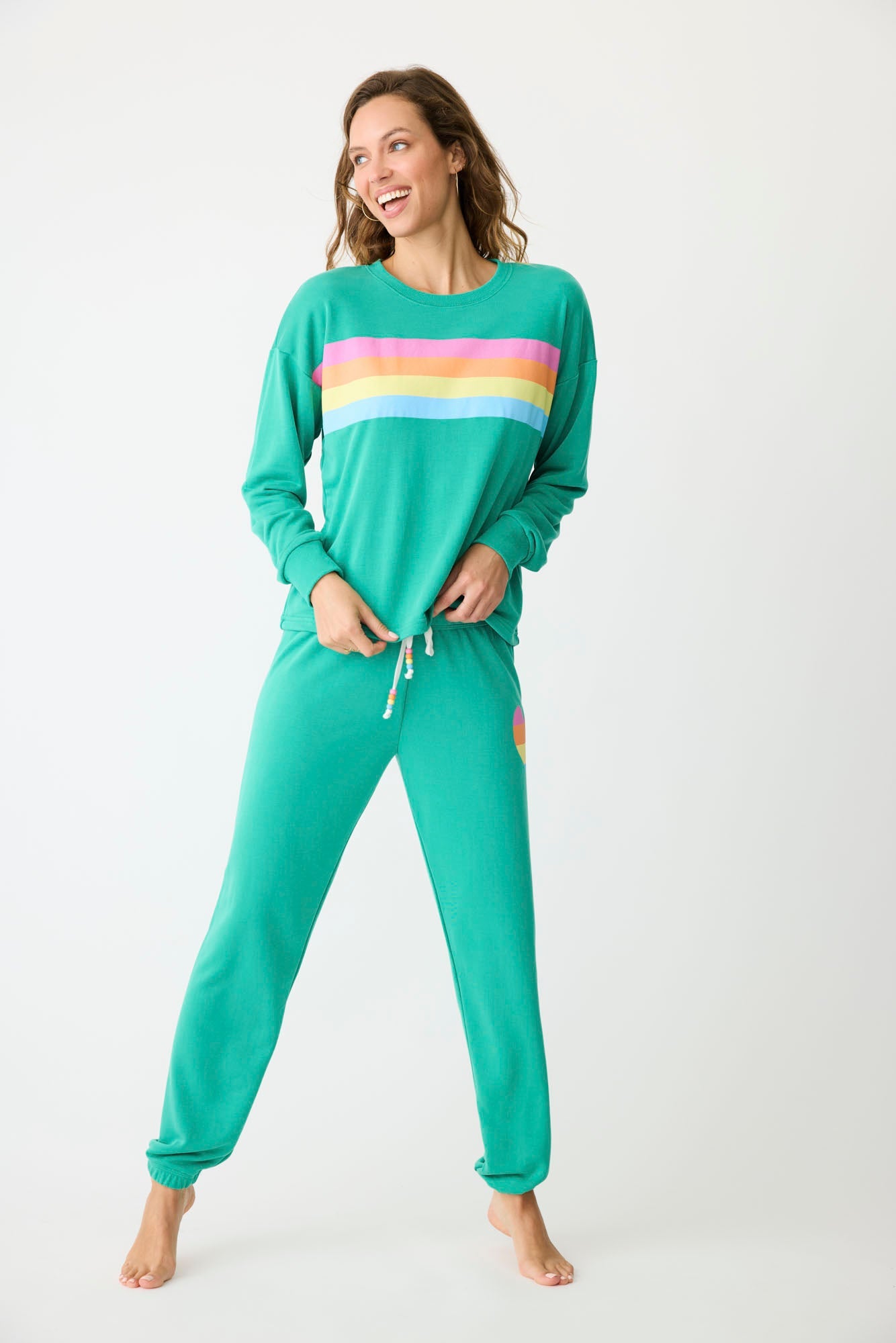 PJ Salvage- Live in Color Pullover Crew Neck