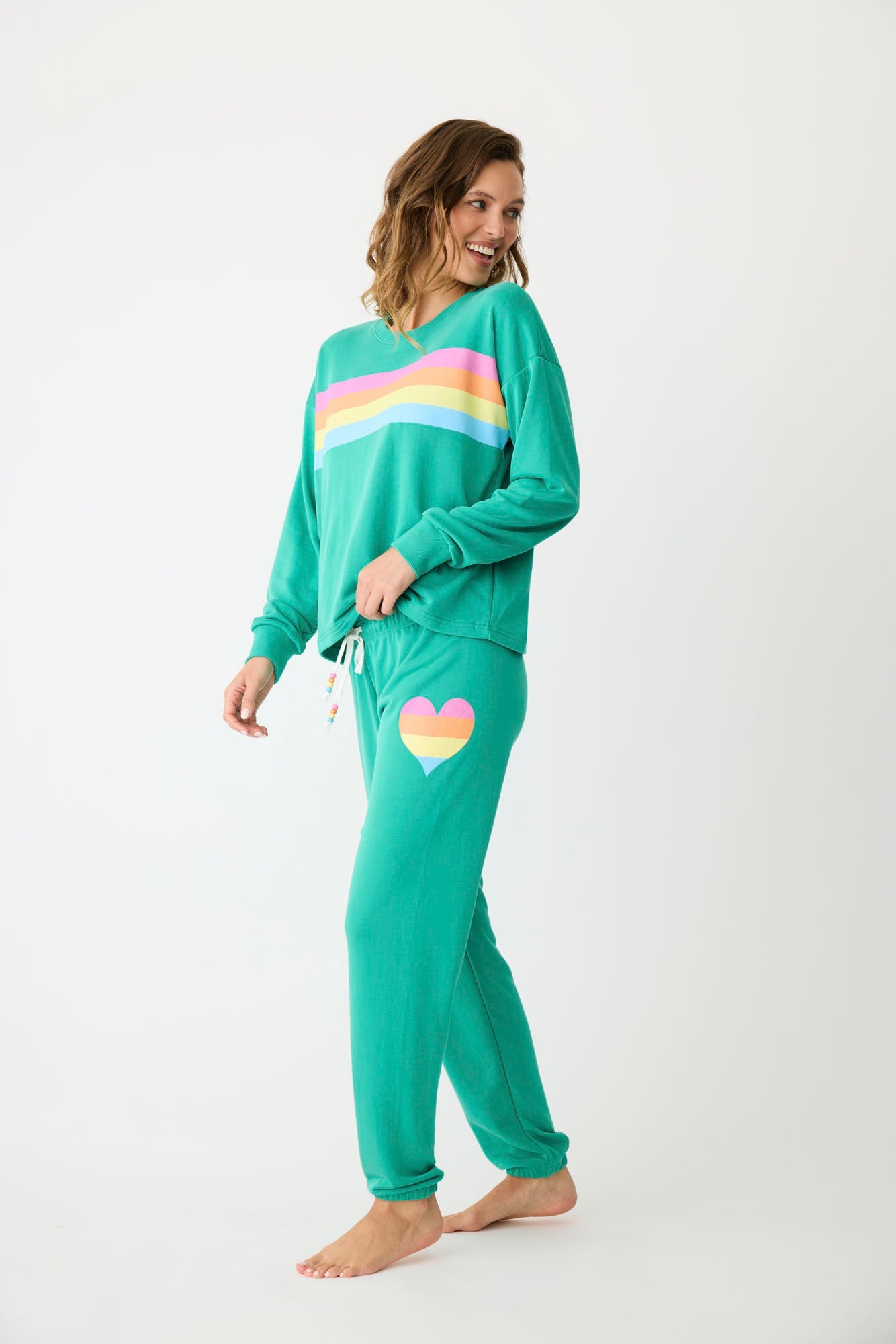 PJ Salvage- Live in Color Pullover Crew Neck