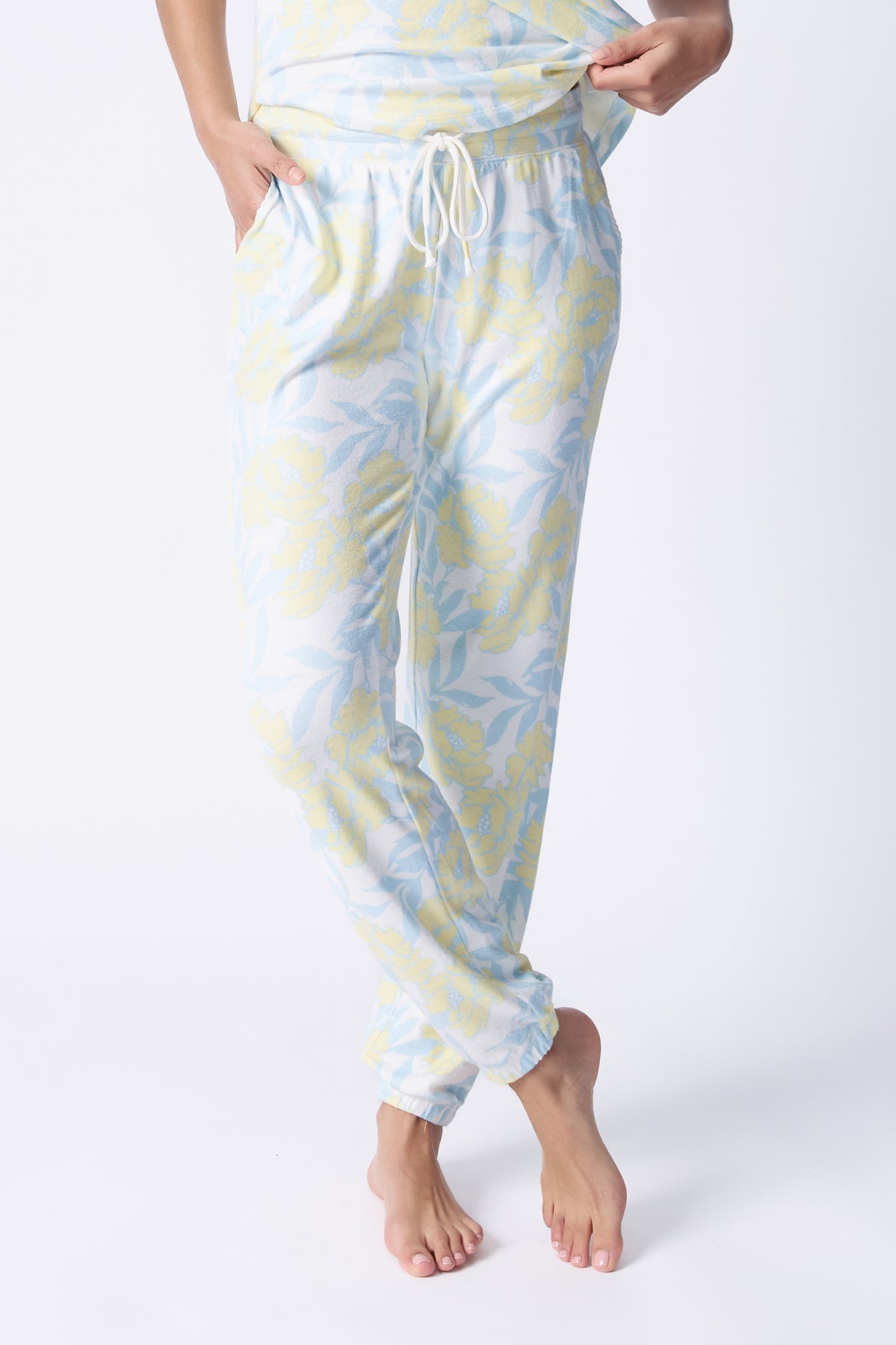 PJ Salvage- Sunshine Fields Banded Pants