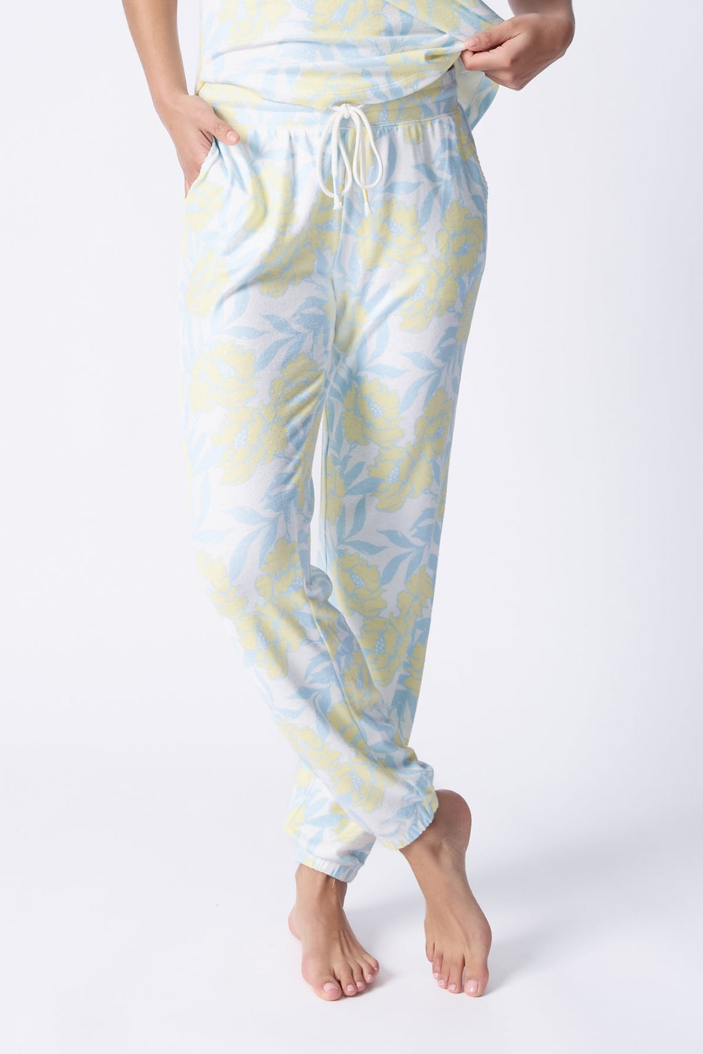 PJ Salvage- Sunshine Fields Banded Pants