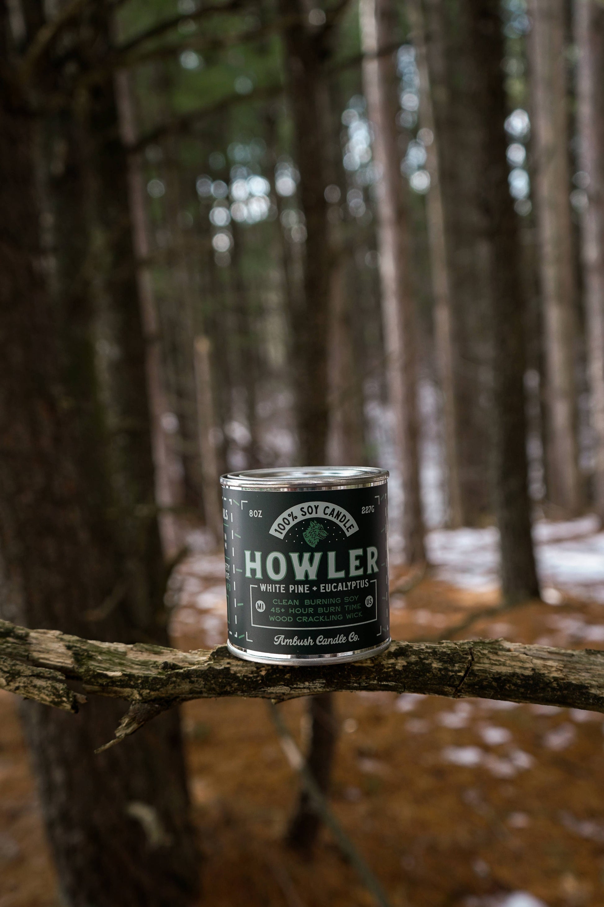 Howler | White Pine + Eucalyptus 8oz Soy Candle