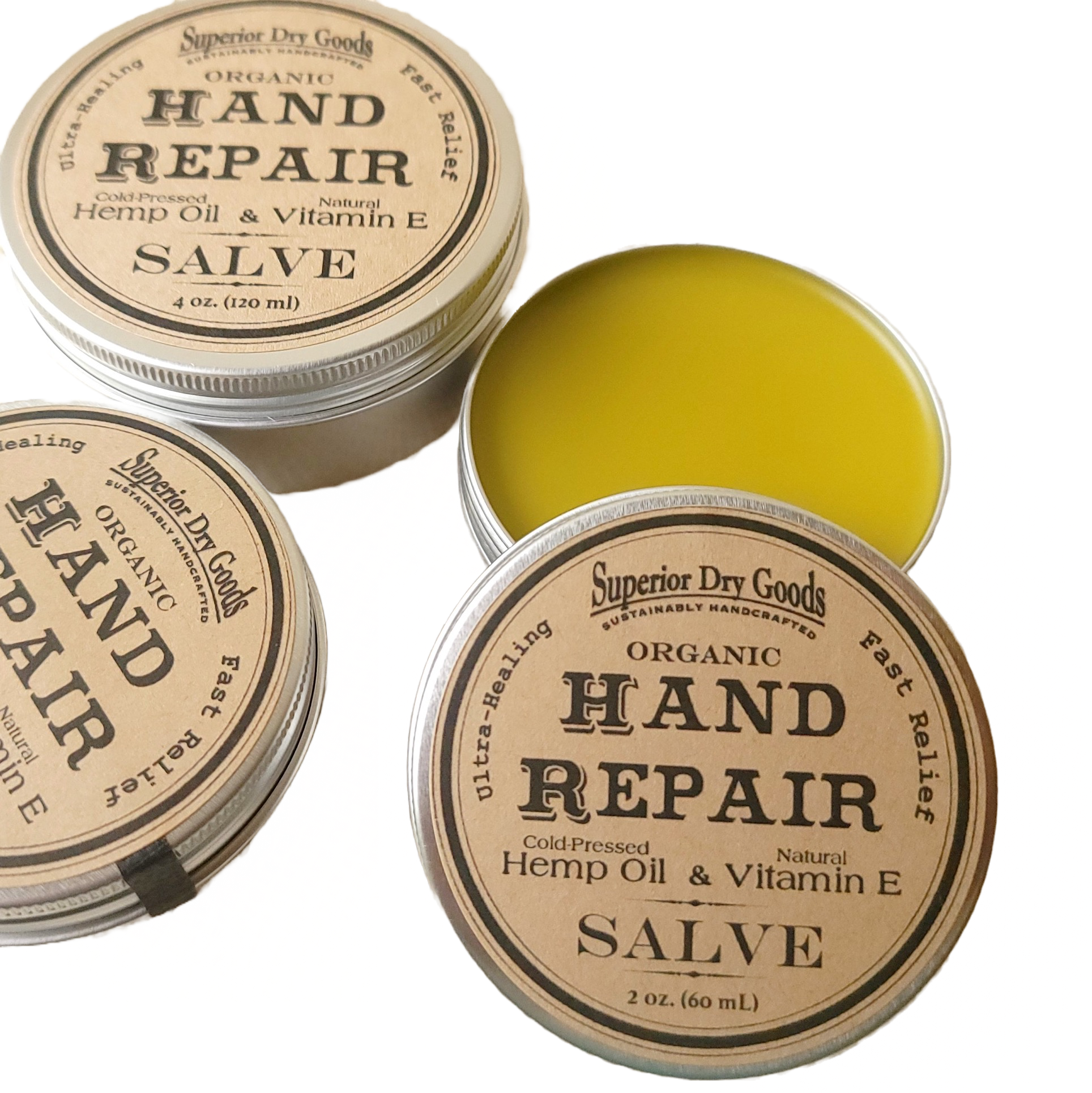Hand Repair Salve - Hemp & Clary Sage