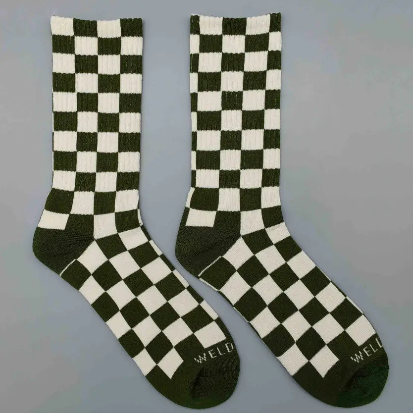 Checkerboard Socks