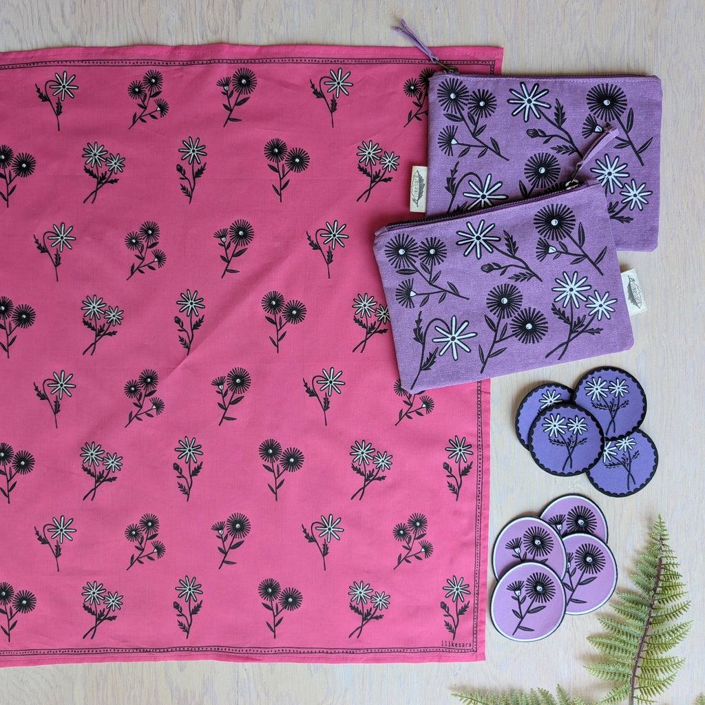 Zippered pouch | bloom