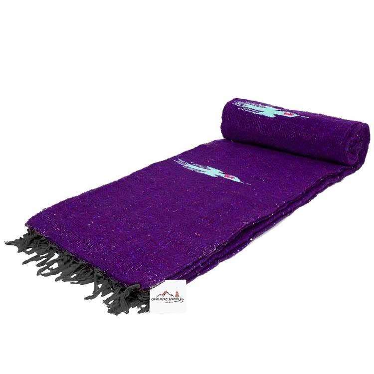 Purple Thunderbird Mexican Blanket
