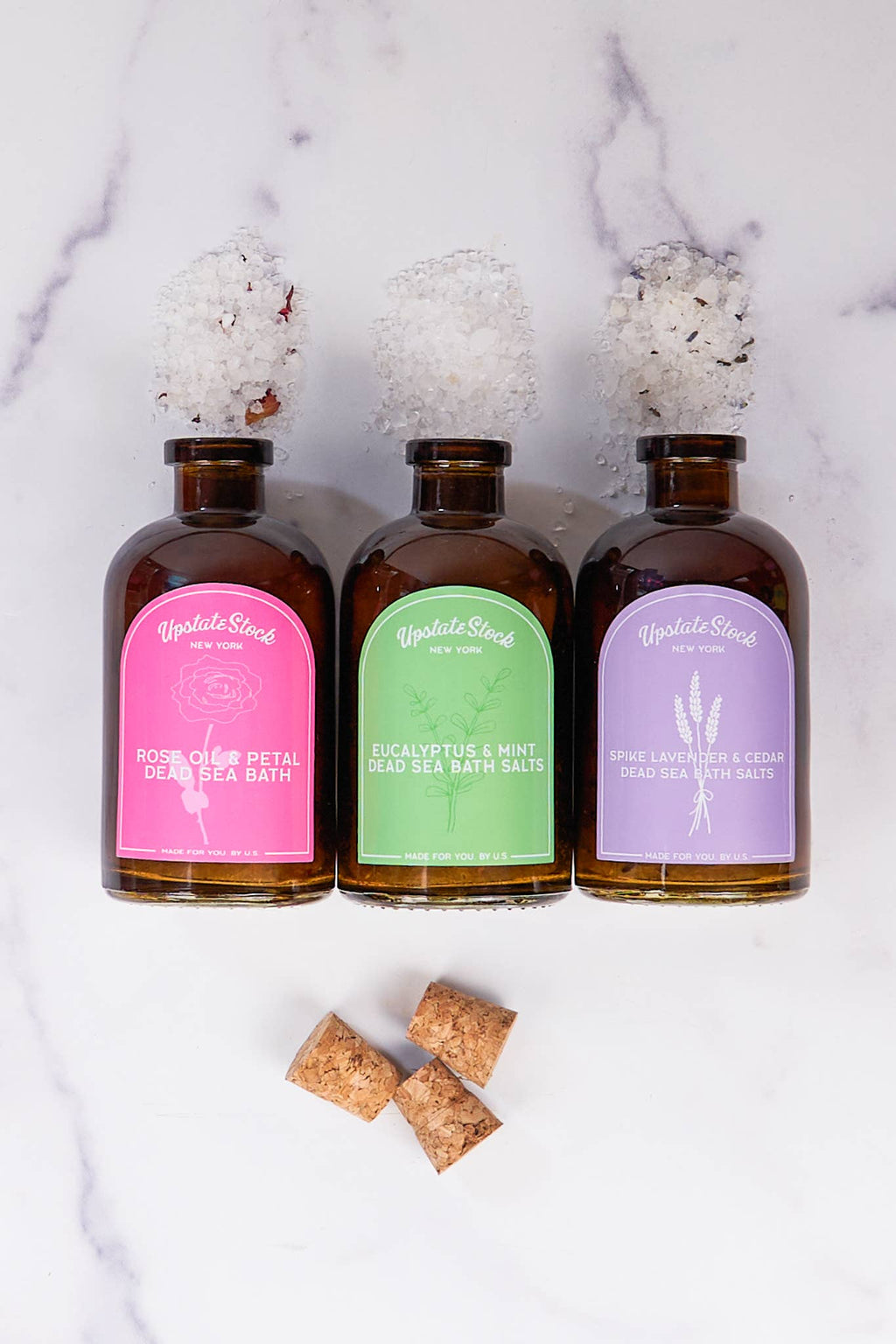 Dead Sea and Epsom Bath Salts