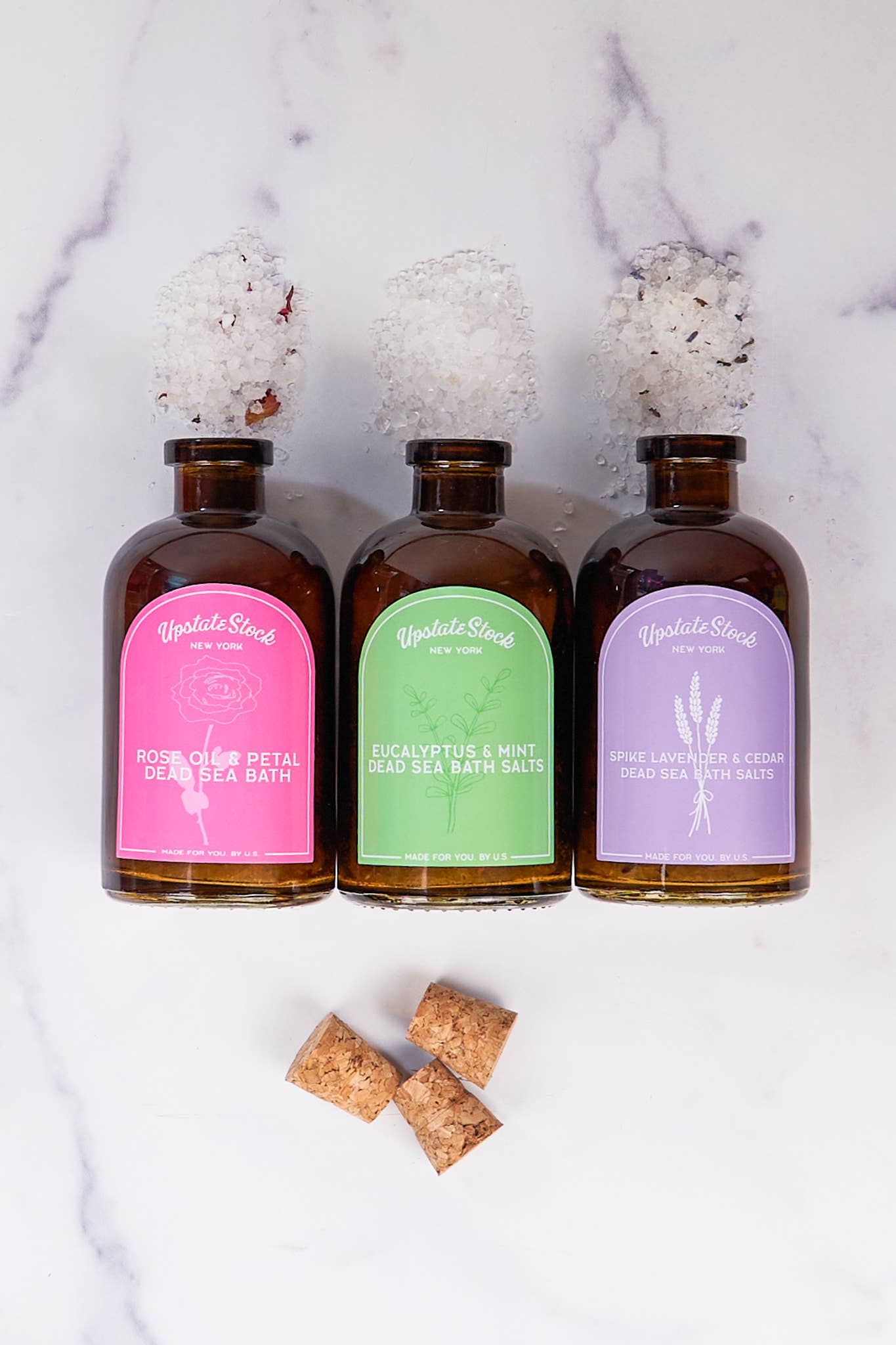 Dead Sea and Epsom Bath Salts