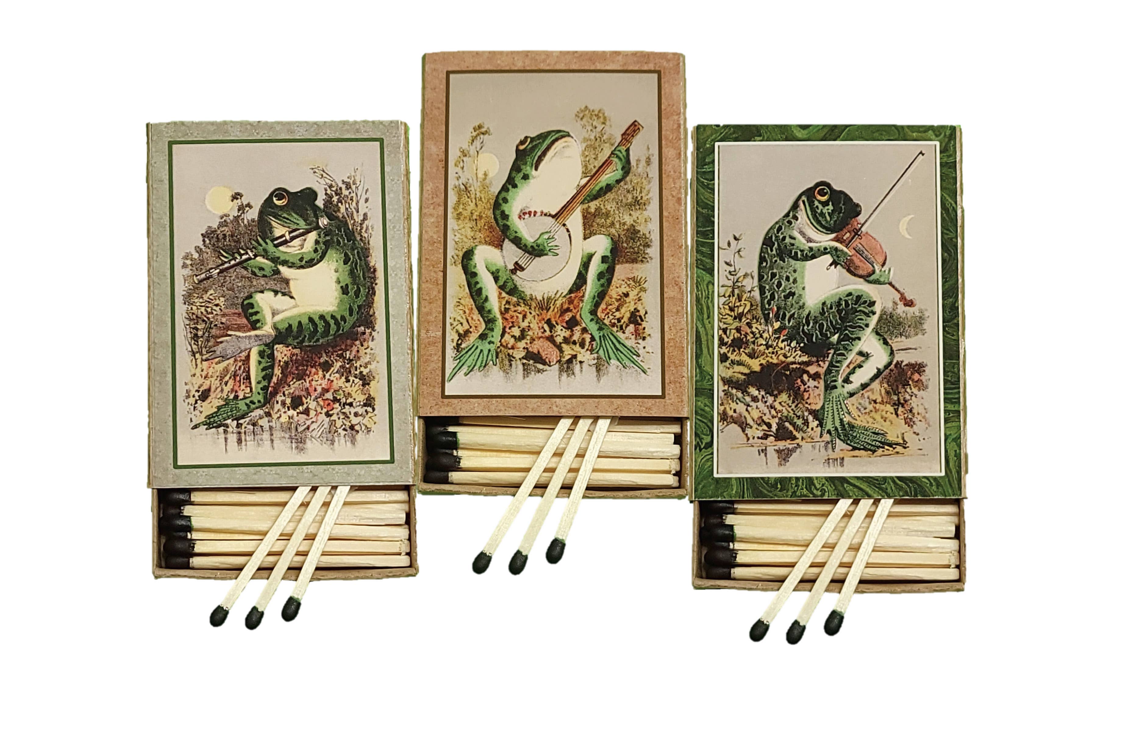 Decorative Matchbooks - Bayou Froggy