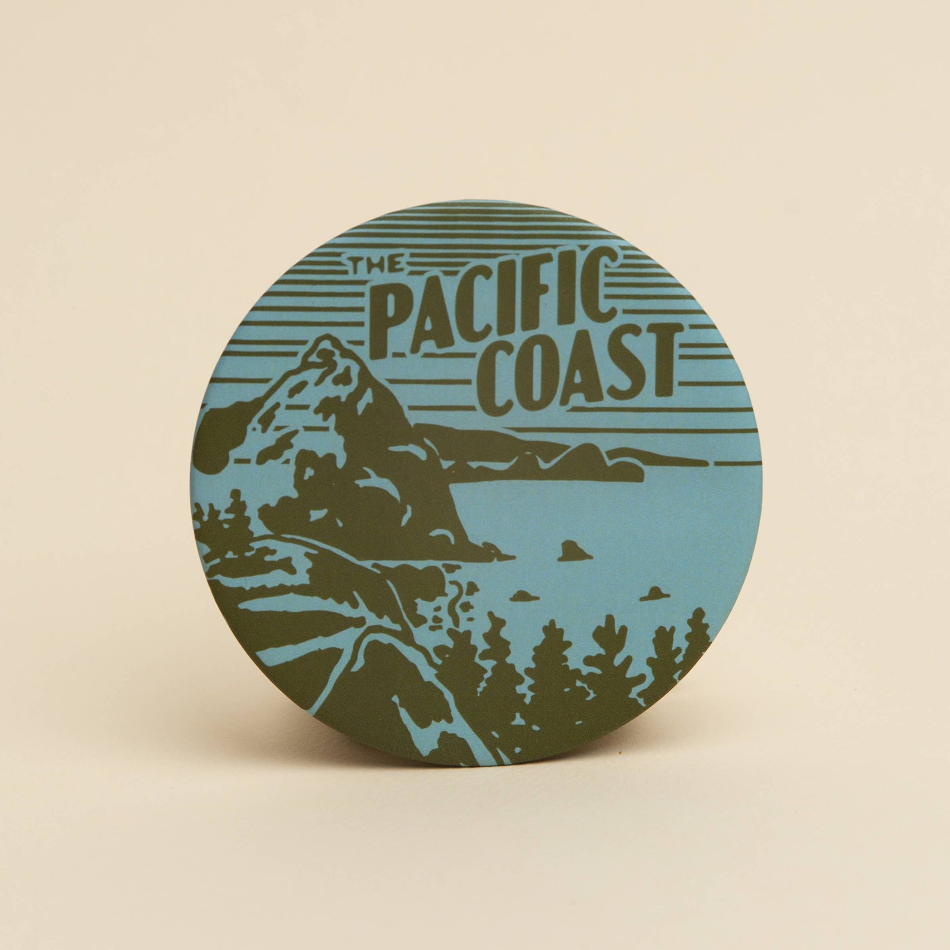 Pacific Coast Cork Coaster