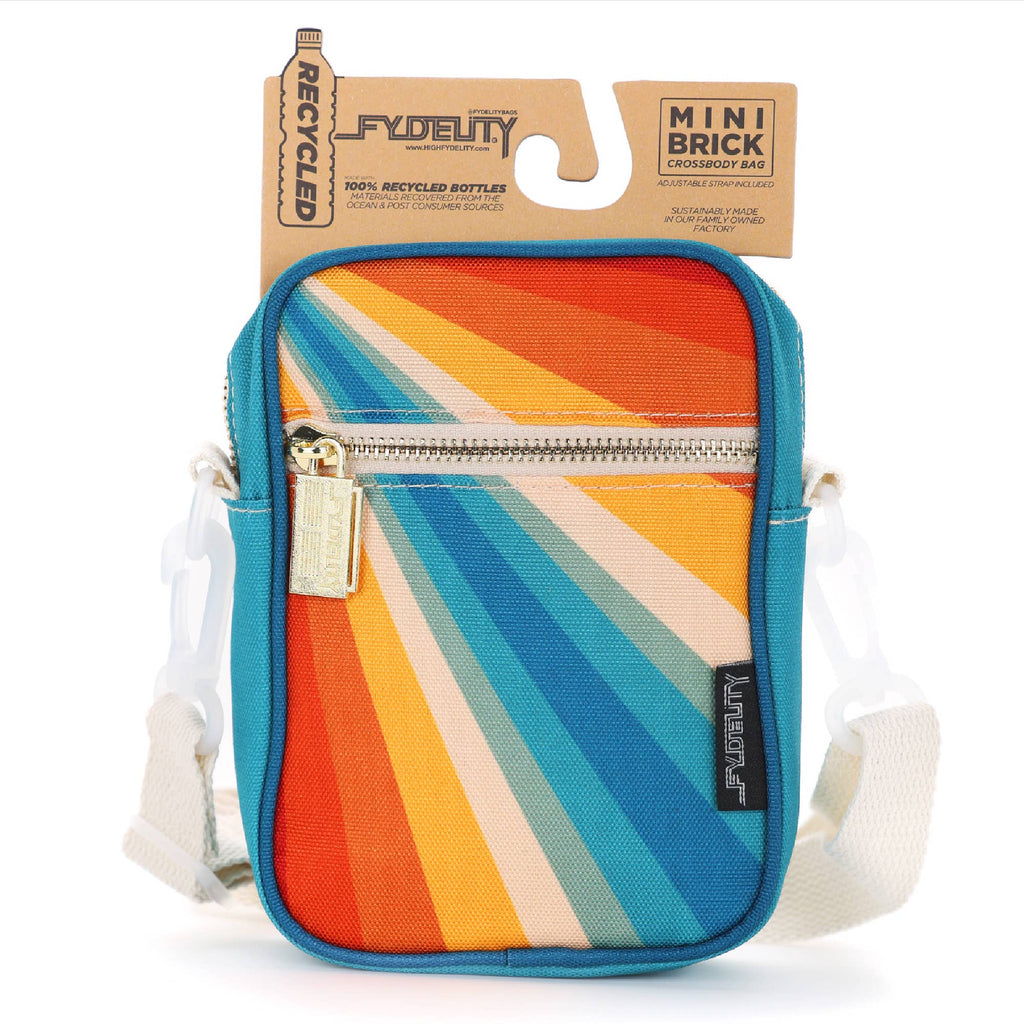 Mini Brick Bag - Retro Rainbow