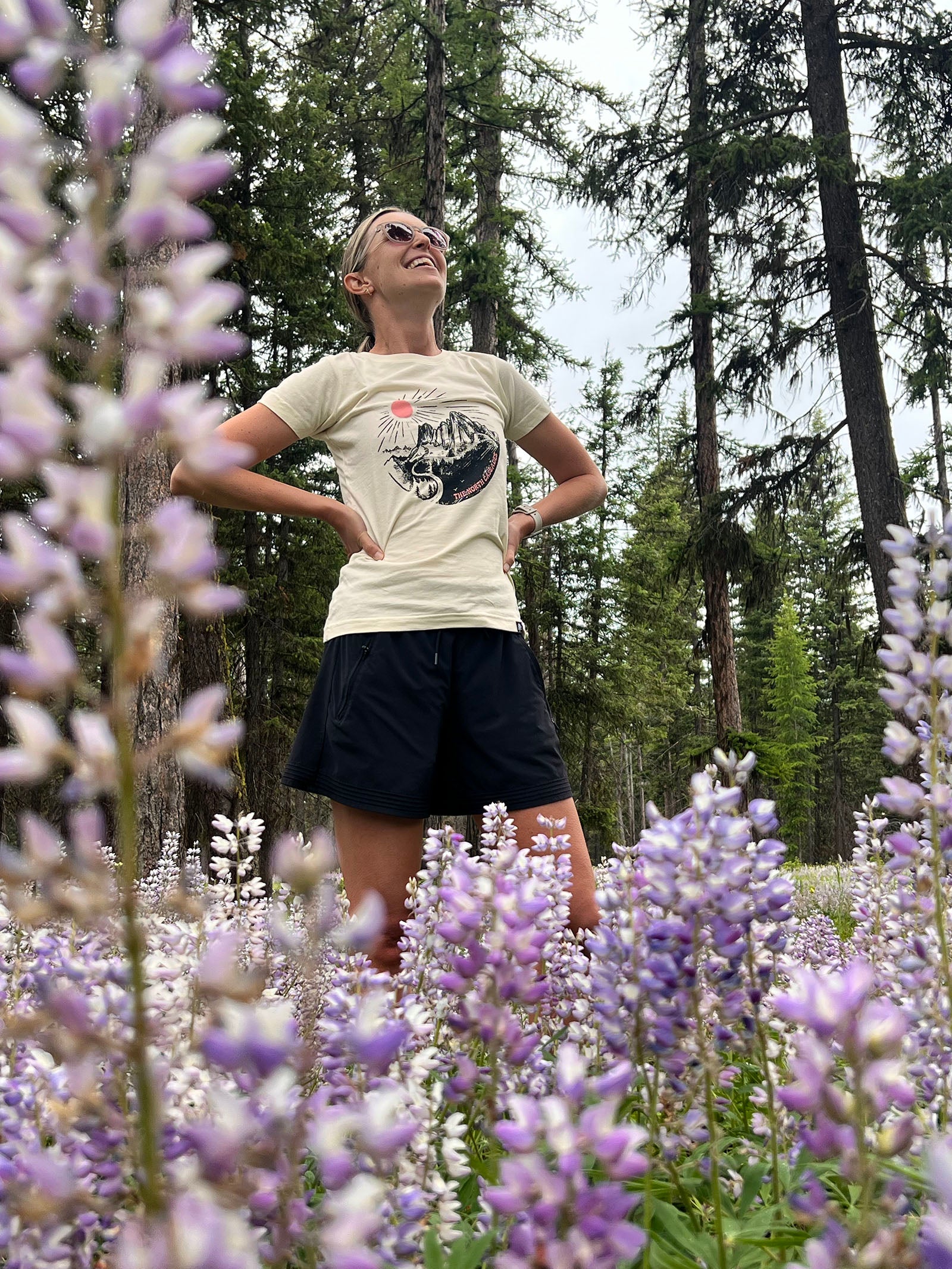 Vintage Hwy 20 - Women's Oversize Scoop Tee