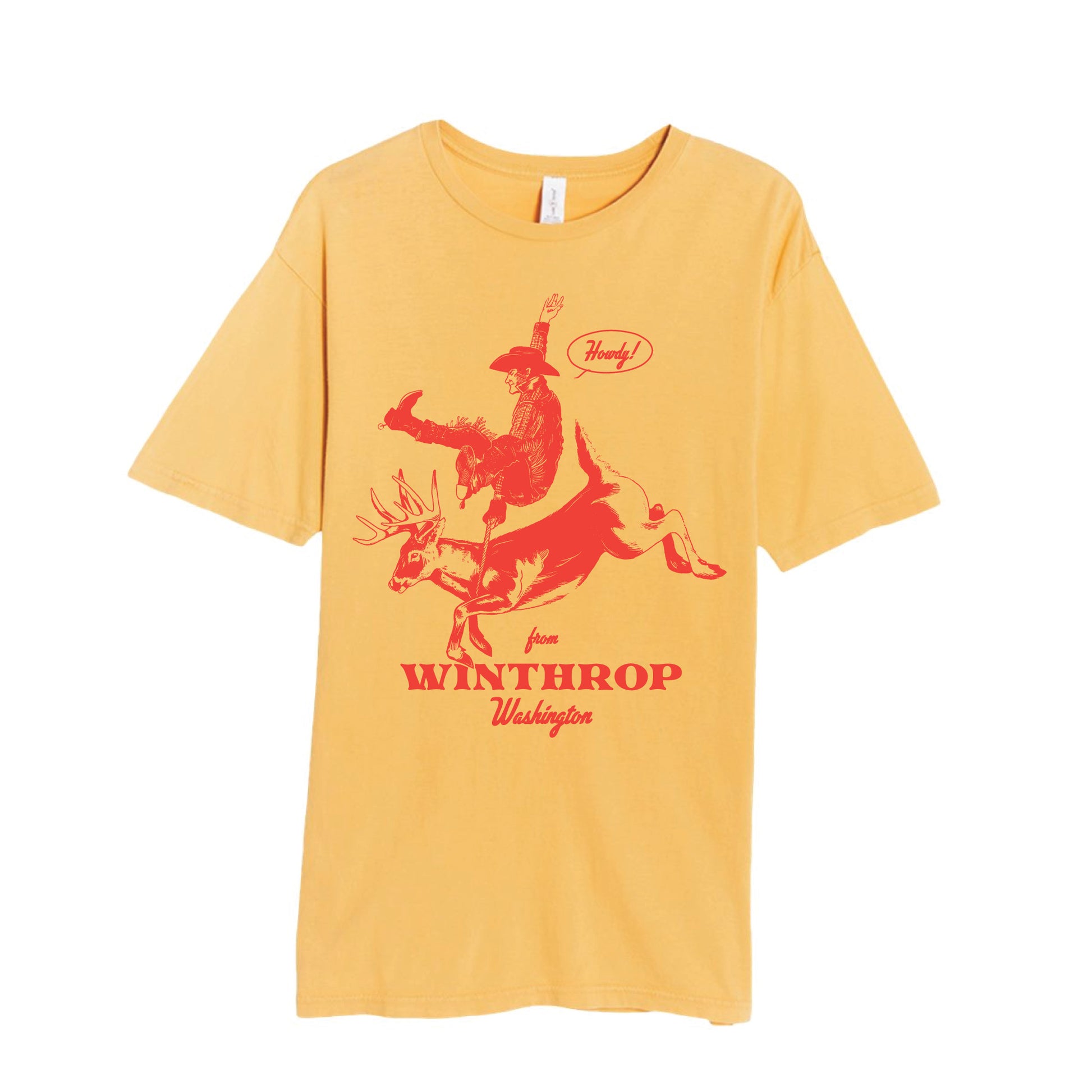 Buckin' Winthrop - Vintage Tee