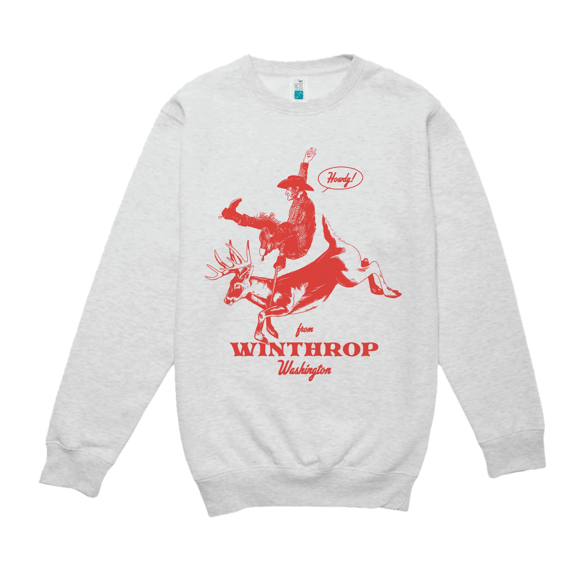 Buckin' Winthrop - Crew Sweatshirt