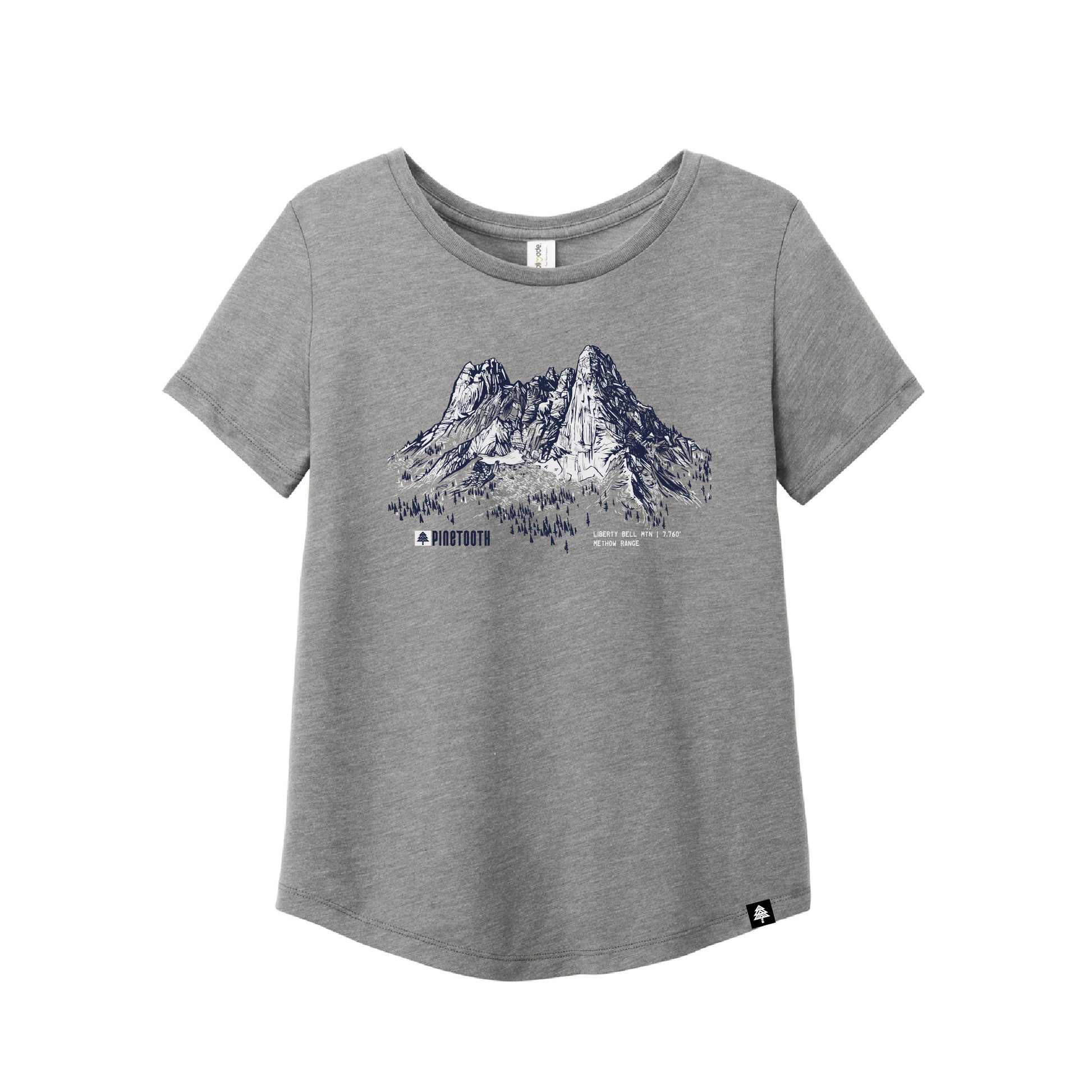 Liberty Bell - Women's Triblend Scoop Tee