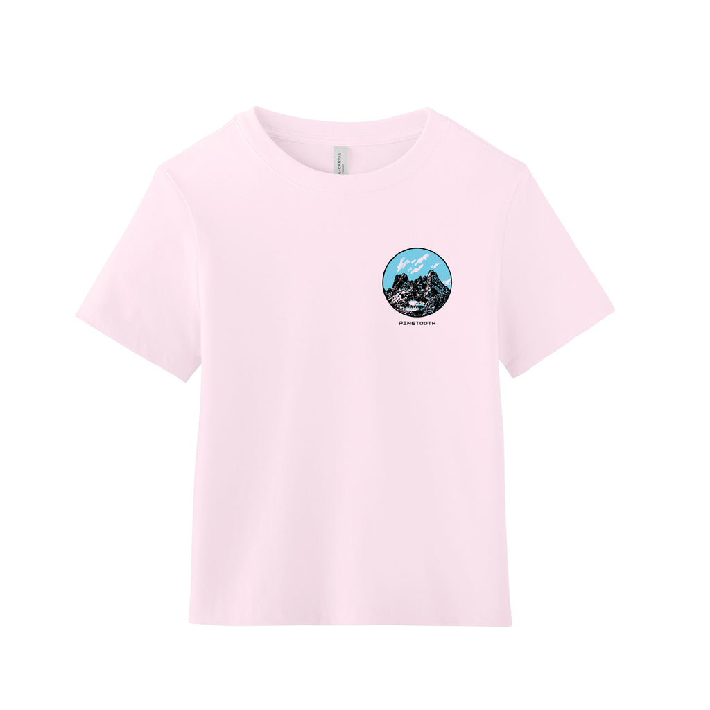 Washington Pass - Women's Boxy Tee Pink