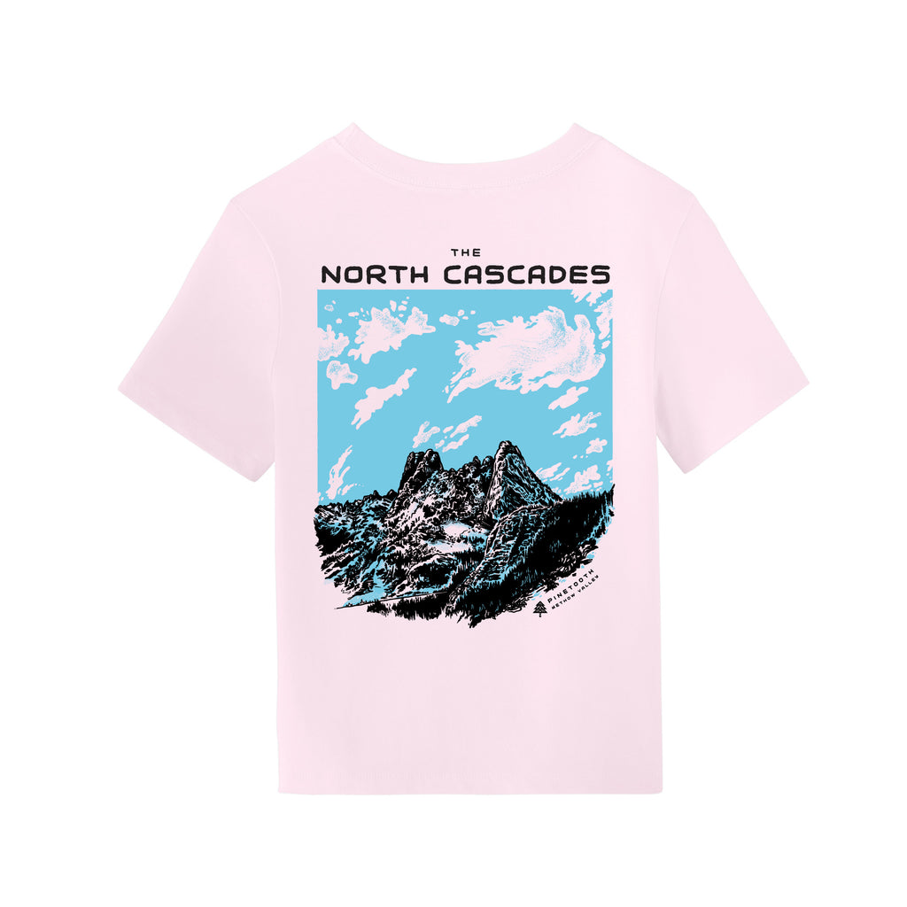 Washington Pass - Women's Boxy Tee Pink