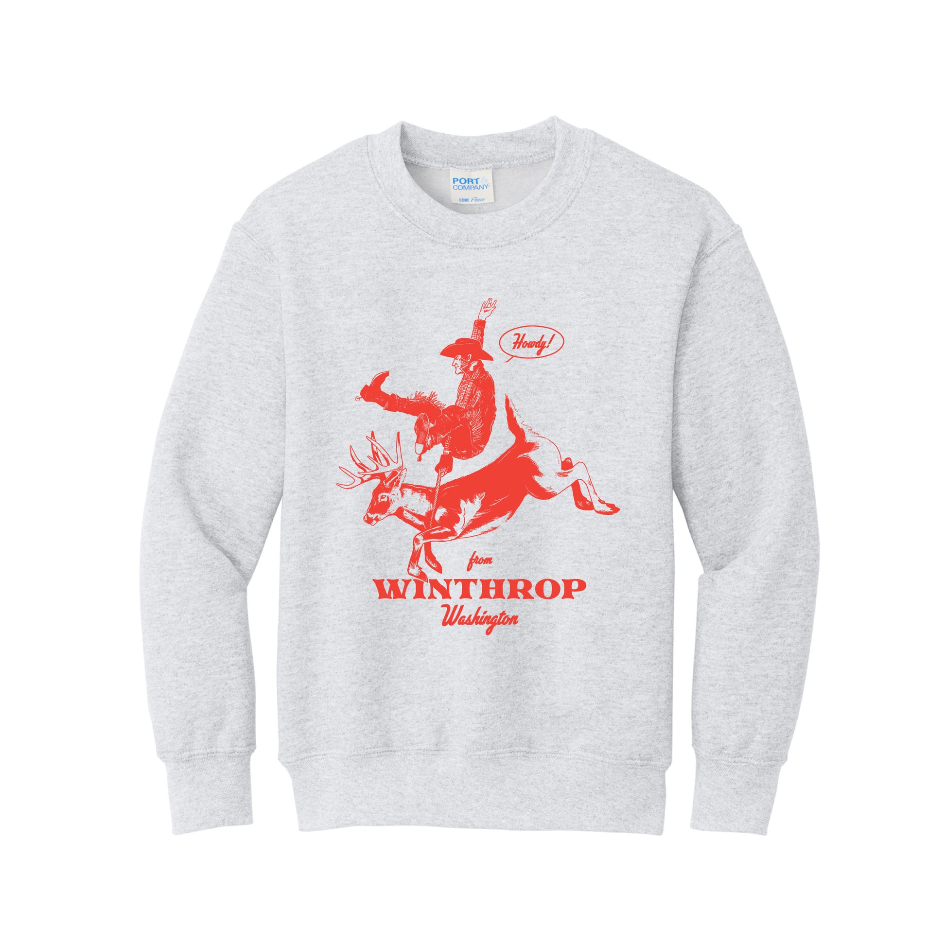 Buckin' Winthrop - Youth Sweatshirt