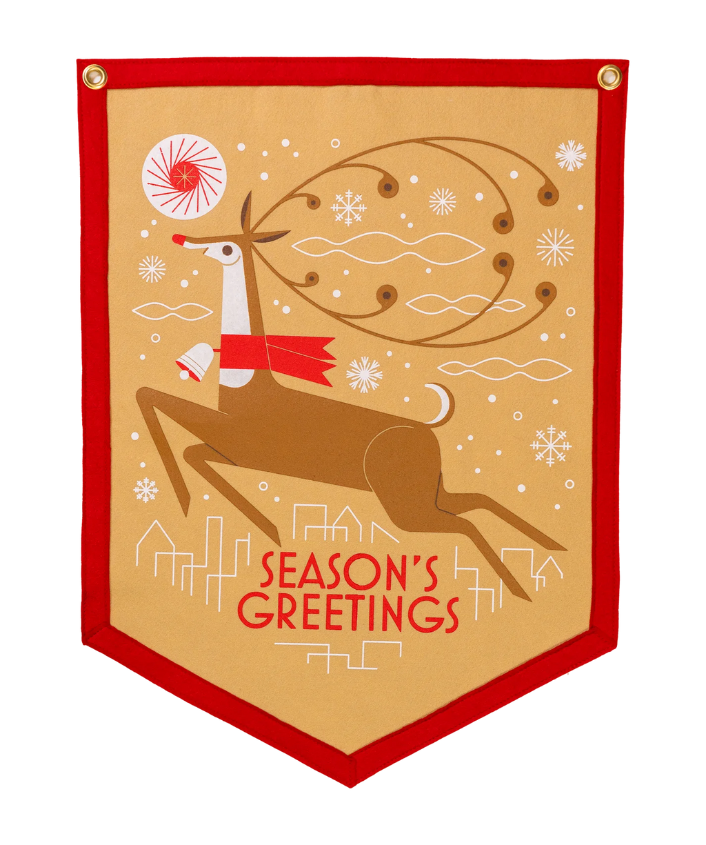 Season's Greetings - Camp Flag