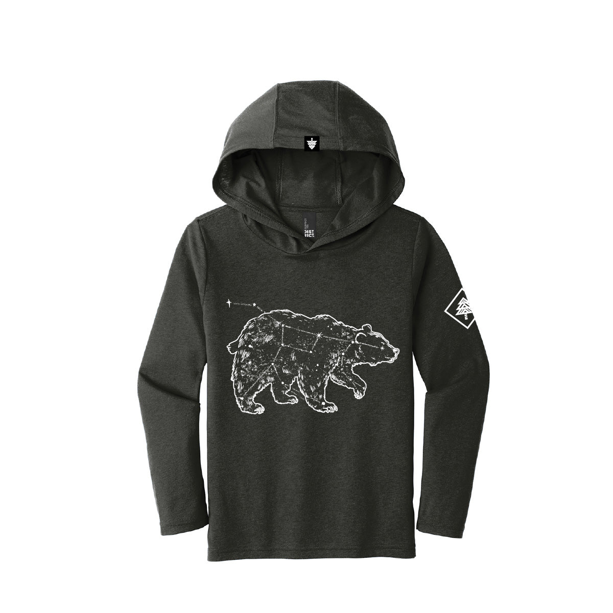 Ursa Major - Kid's Triblend Lightweight Hoodie