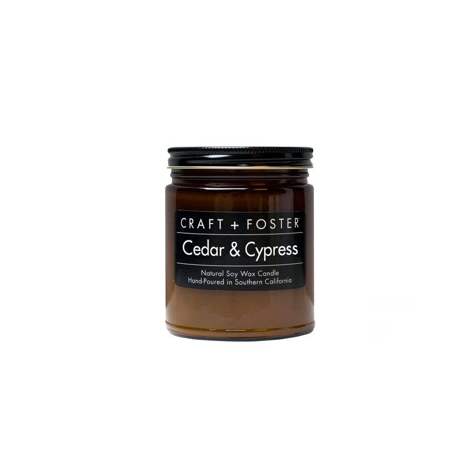 Cedar & Cypress - 8oz Natural Soy Candle