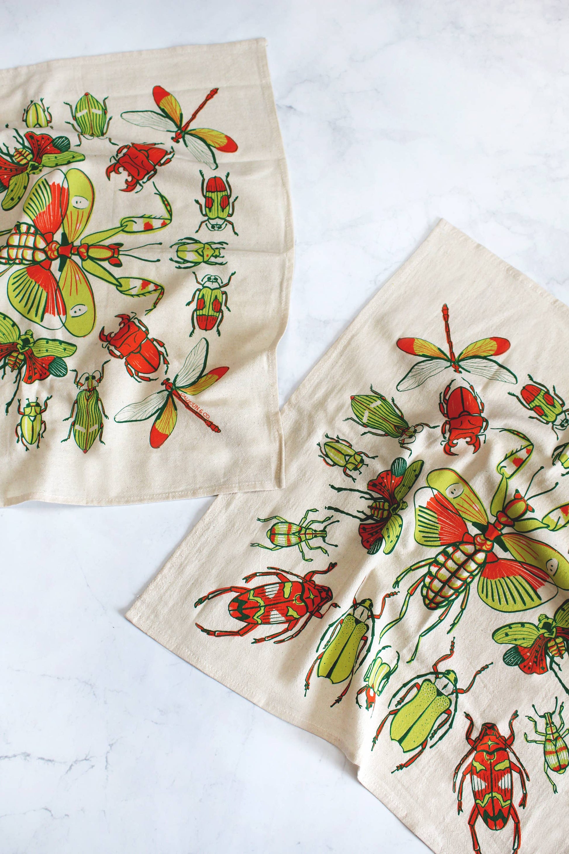 Insect Inspired Tea Towel