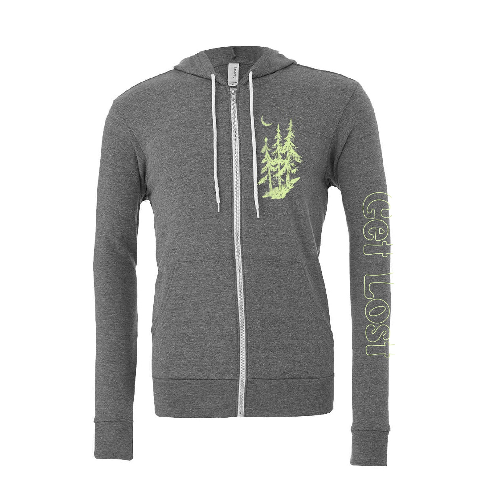 Get Lost - Zip Up Hoodie