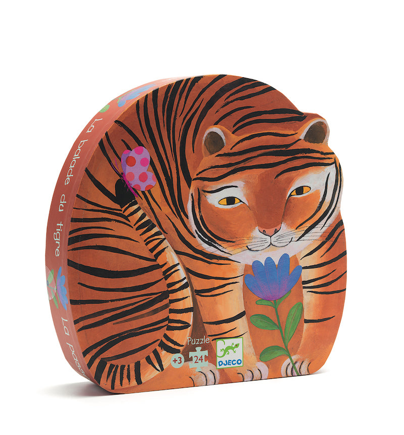 Silhouette Puzzle – The Tiger's Walk