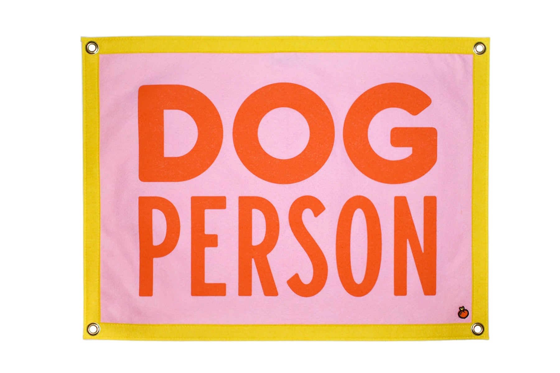 Dog Person Camp Flag