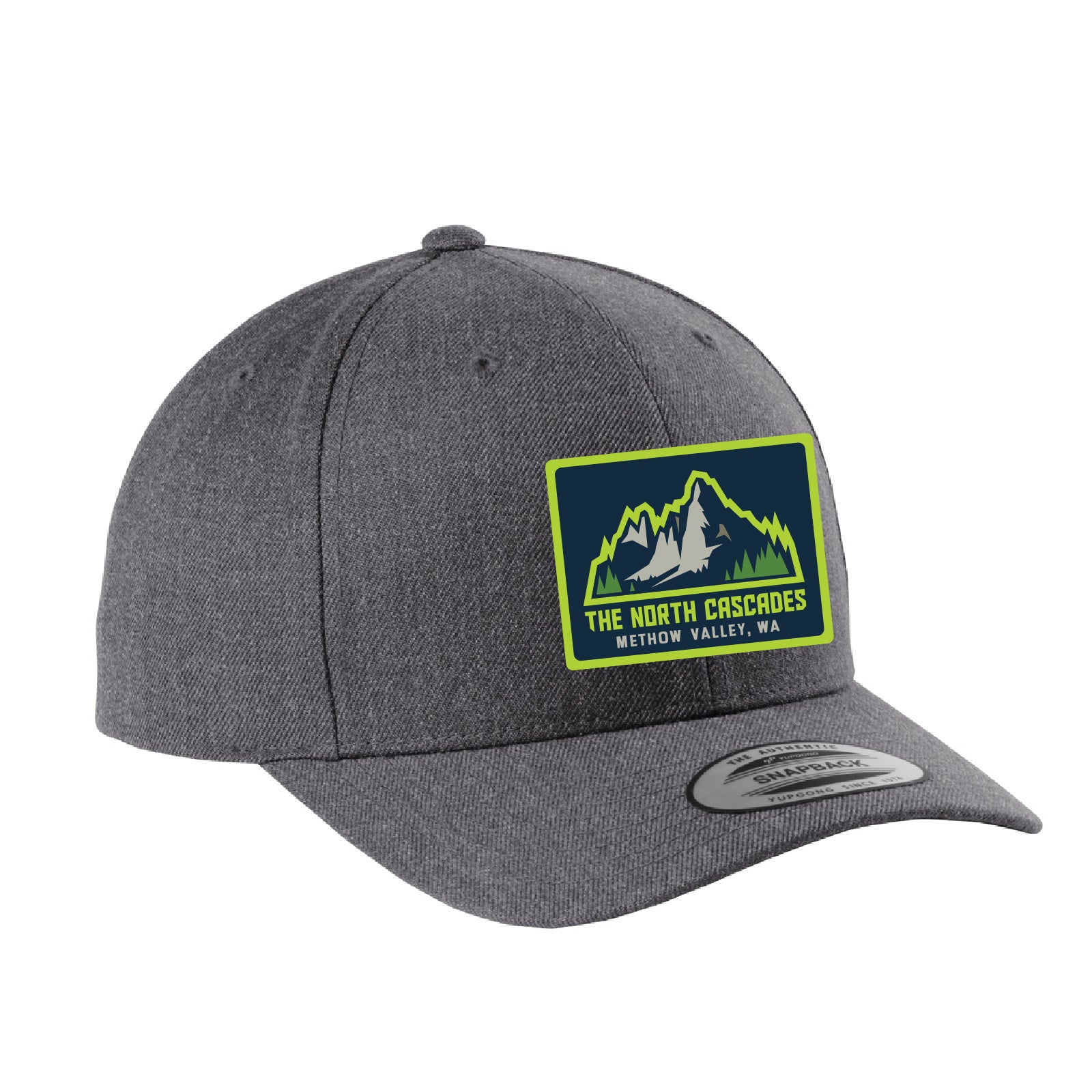 North Cascades - Curved Brim Snapback